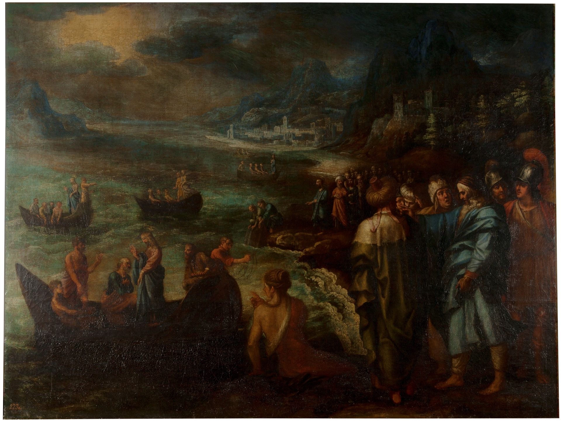 Jesús y la pesca milagrosa